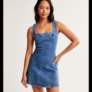 Blue Denim Mini Dress